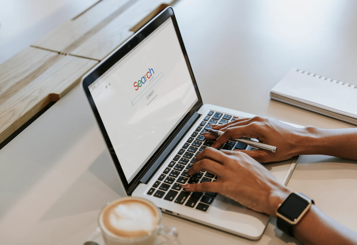 Local business owner reviewing Google Business Profile news with Trend Digital Marketing on the Treasure Coast